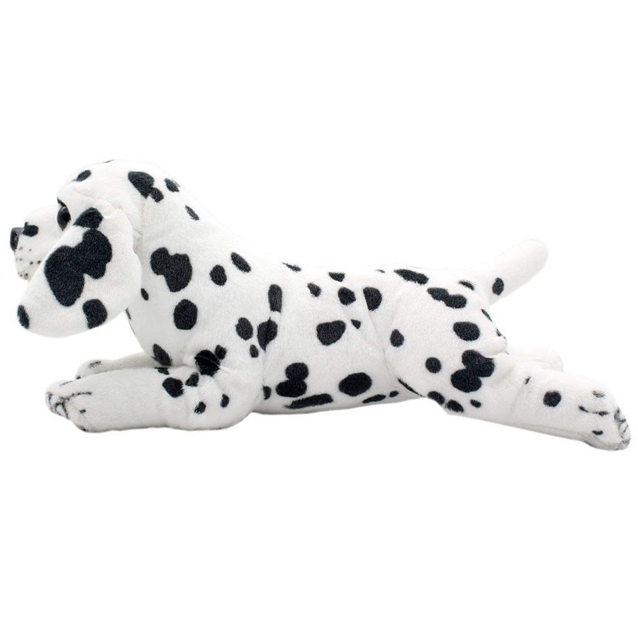 Creative Real Life Animal Dalmatian Plush Stuffed Dog Soft Dog with Dot