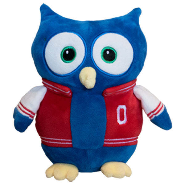 Company Mascot Soft Toys Custom Plush Stuffed Animal Toys Owl Plush Toy