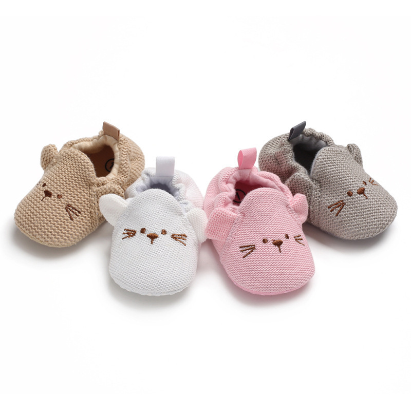 0-1 Year Old Baby Walking Slippers Soft Sole Toddler Shoe