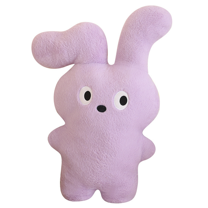 OEM ODM Custom Plushie Bunny Toy Long ear Design Soft Fabric Stuffed Animal Plush Toys