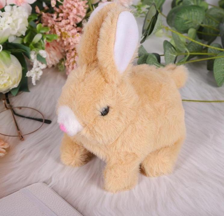 stuffed animal Easter Bunny plush talking anime plush toy music Easter talking toys for easter decoration