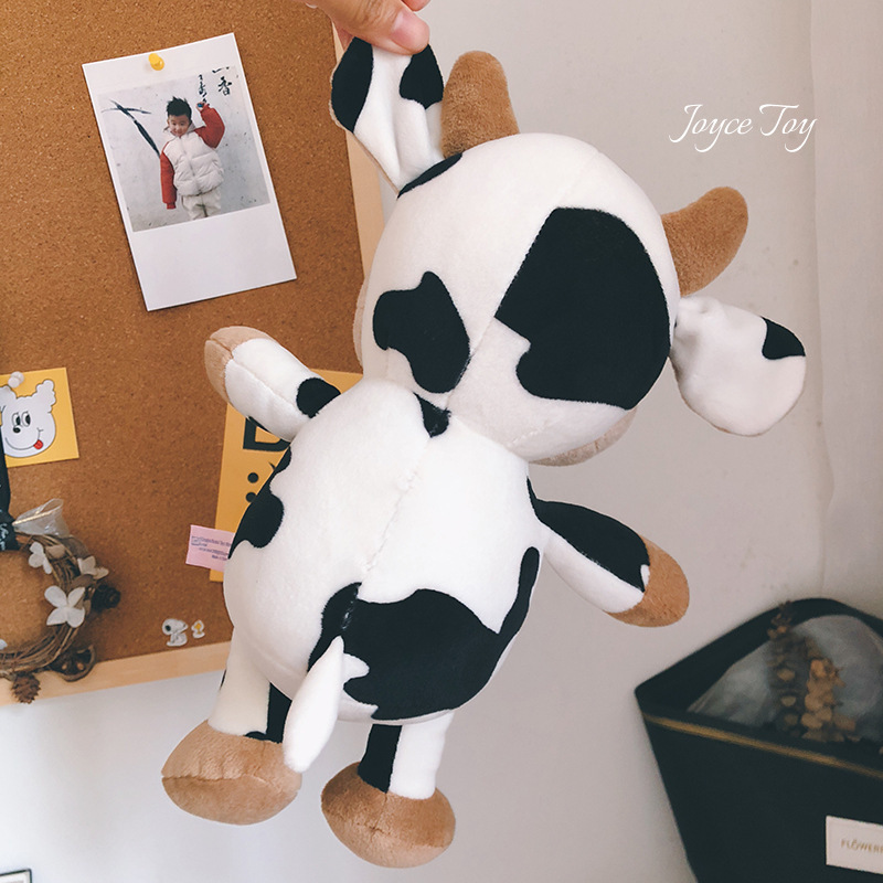 New 2022 Toys Cute 25cm Plush Milk Cow Toy Stuffed Animal