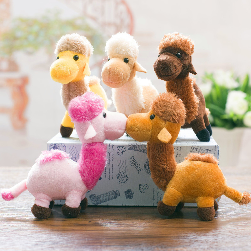 Wholesale Low Price 15cm Plush Camel Plush Toys for Claw Machine Toys Plush