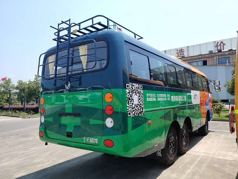 Commuter Personnel Carrier 6x6 Off Road Bus Adventure Park Used Bus 24-31 Seats Tourists Bus for Sale