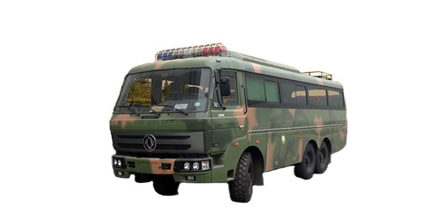 Dongfeng 24-30 seat diesel camouflage mini off-road tourist passenger bus on sale