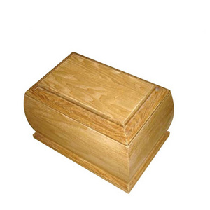 JS-URN129 cheap small wood urns for human pet ashes