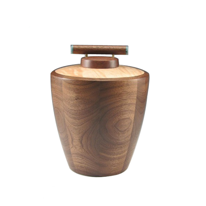 JS-URN544 quality handmade chinese wooden urn