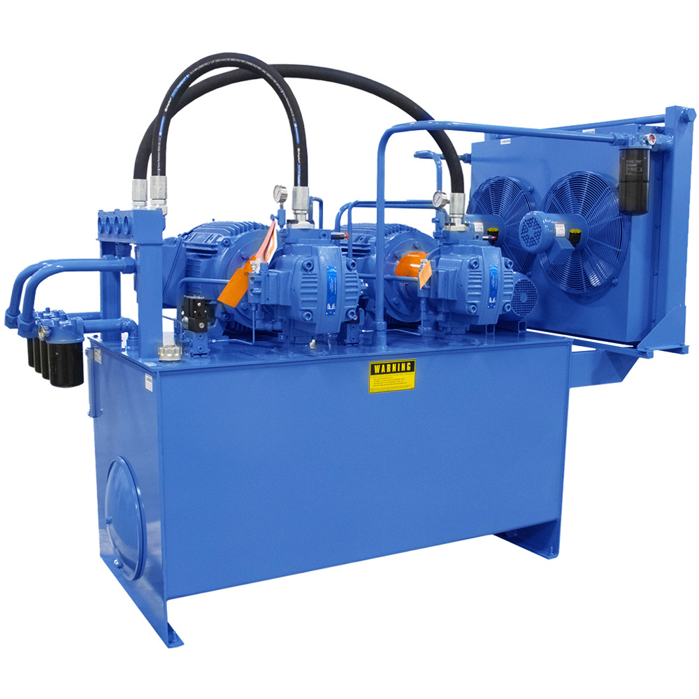 Pto Driven Concrete Double Pump Hydraulic System