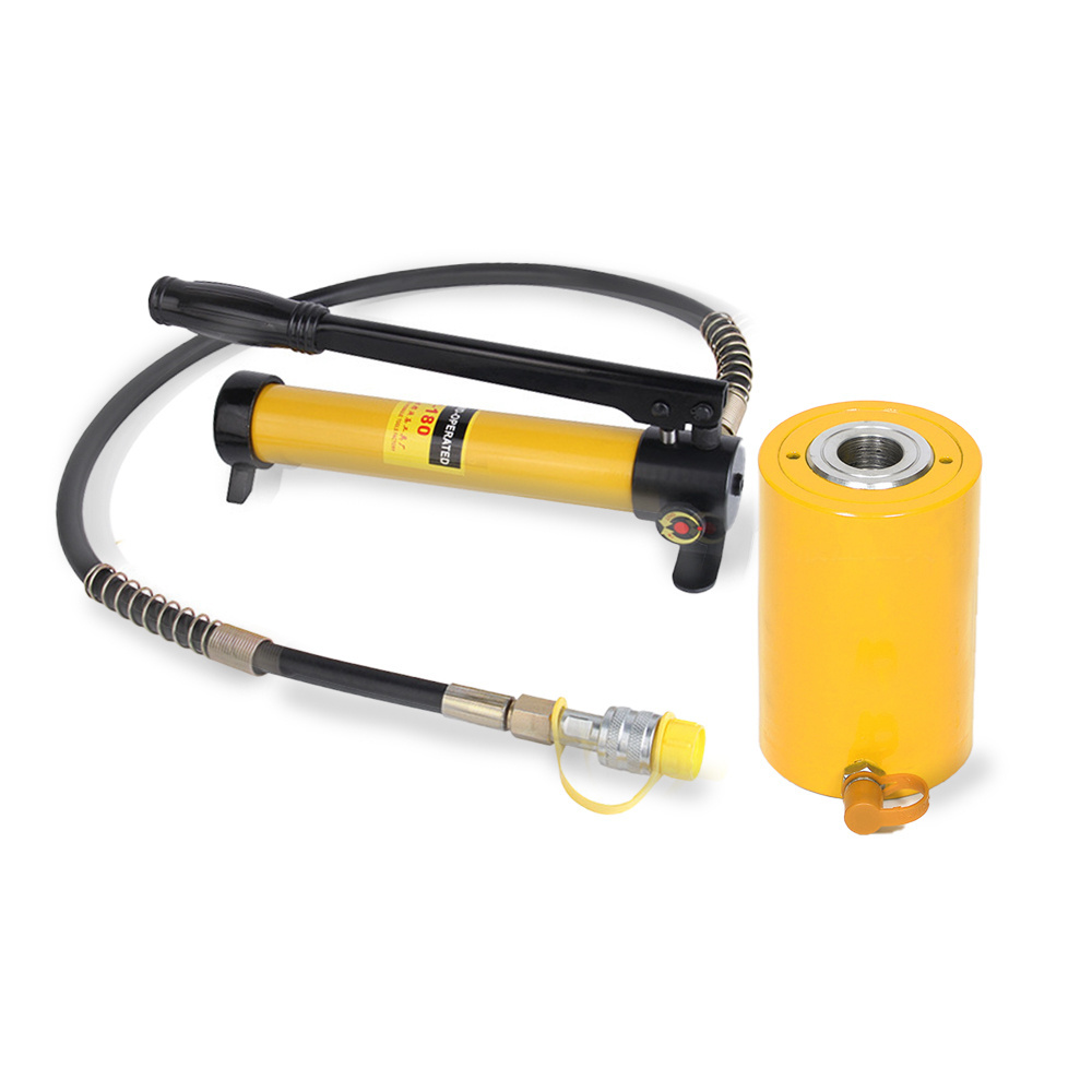 single acting pancake enerpac type hollow Plunger hydraulic cylinder