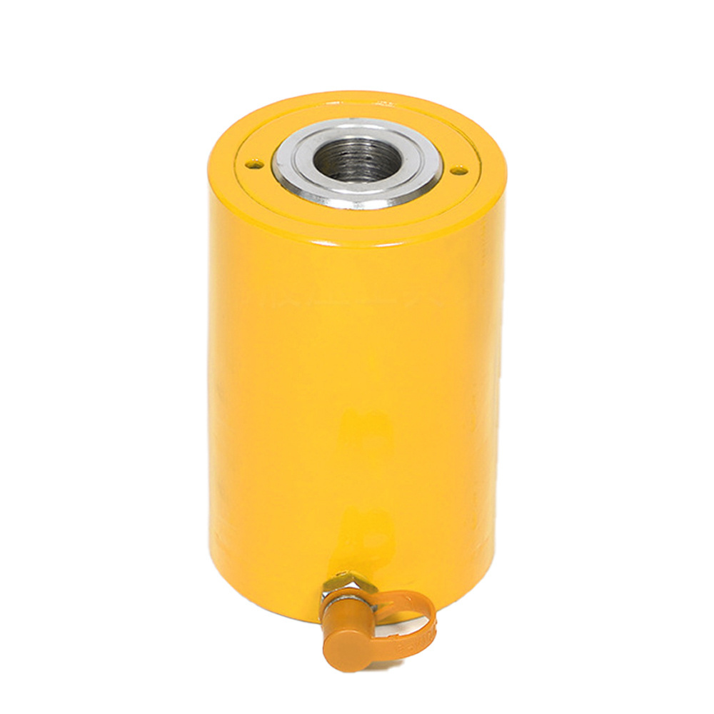 Agent purchase enerpac hyva pancake type  hollow 50 100 ton double acting hydraulic jack with best price