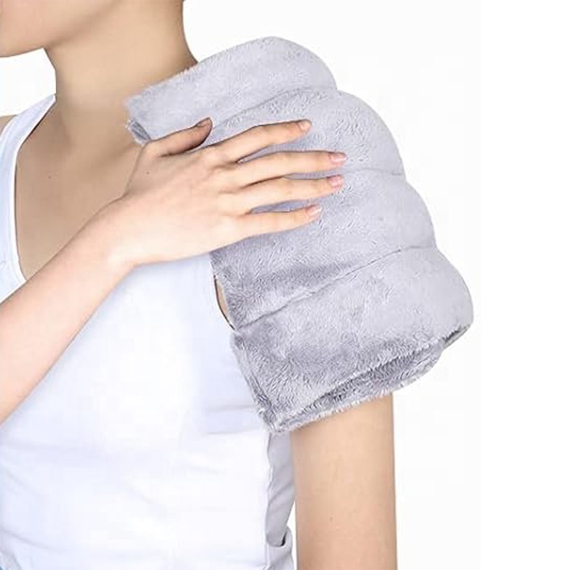 Microwave heat wrap moist heat therapy for leg arm and joints