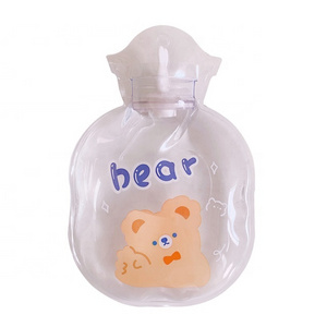 Hot water bottle cheap with cute cartoon mini portable hot cold pack for cramps