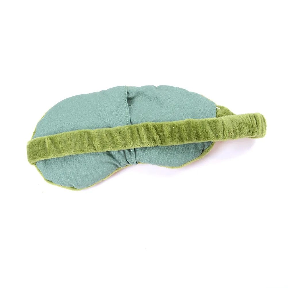 Personalised cotton sleep eye mask all skin types organic silk inter warming eye masks