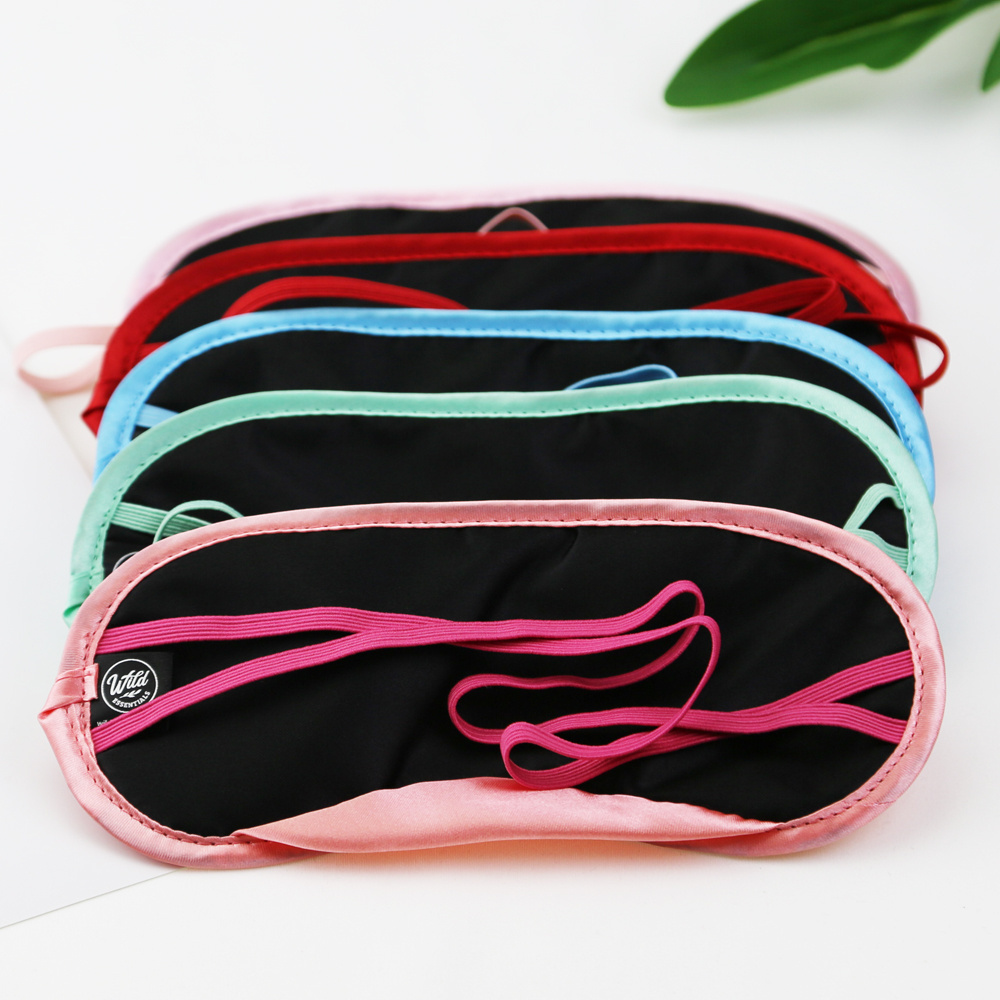 2 Pcs Eye Mask Shade Cover Blindfold Travel Sleep Eye Masks with Nose Pad for Travel Sleep or Party Supplies Game