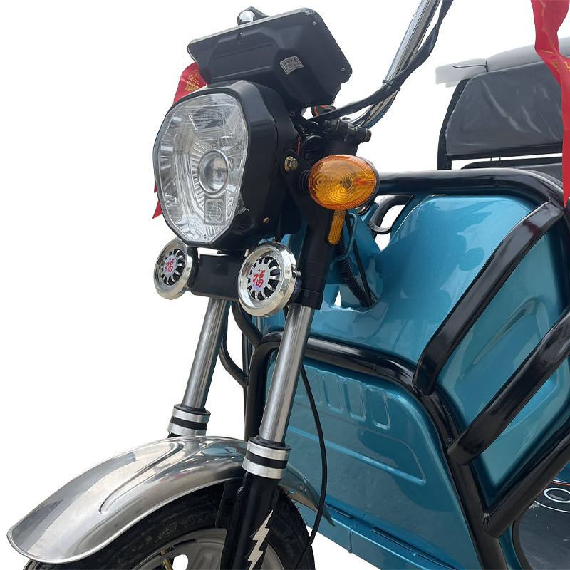 Hot Sale Blue Tri-Motorcycle Electric Cargo Frame For The Passenger Adult