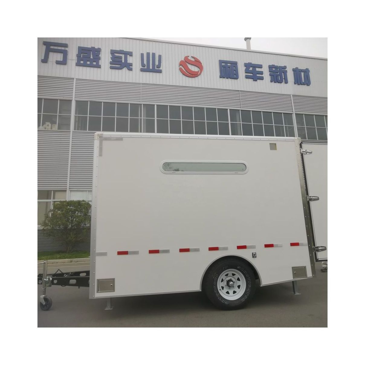 Attractive Price New Type GRP FRP Fiberglass Camping Trailers Caravans Camper Body Box For Sale