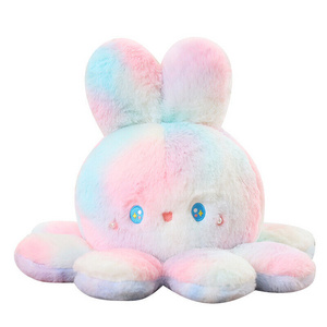 new flip octopus rabbit cute reversible octopus plush rabbit cute christmas reversible octopus