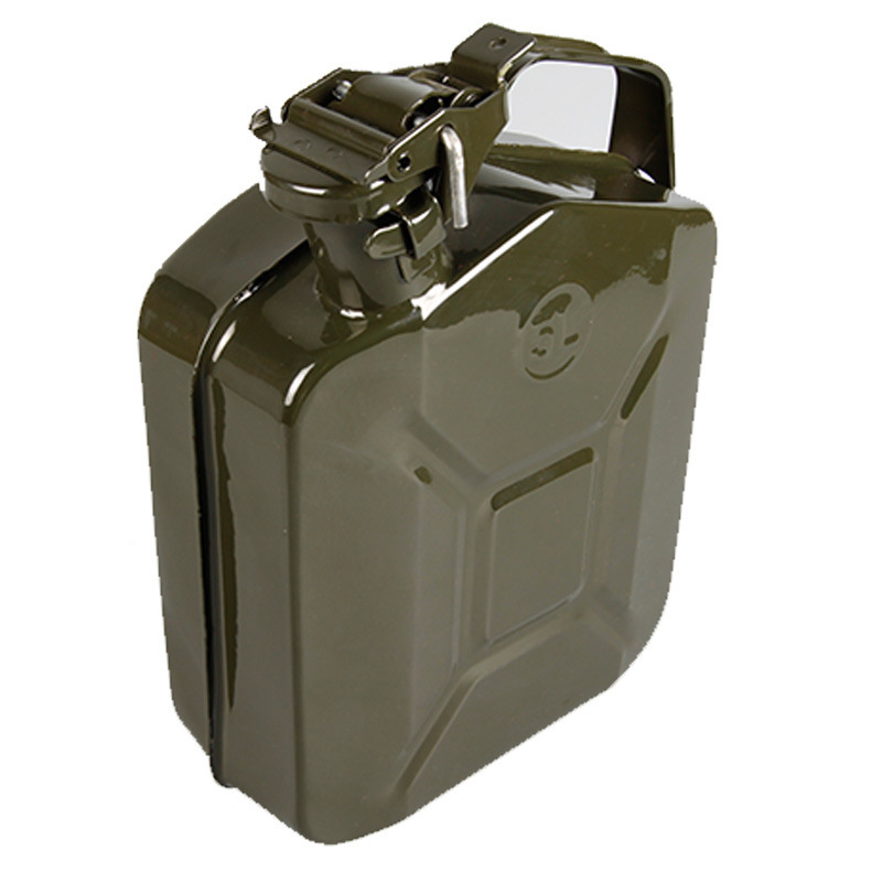 Popular Mini Portable 5L 10L 20L American Type Stainless Steel Petrol Oil Jerry Can Metal Cans