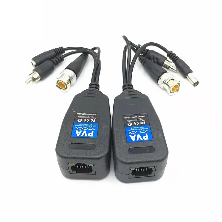 300m 3 in1 coaxial high-definition twisted pair transmitter 1080 PAHD CVI TVI video power bnc connector bnc balun