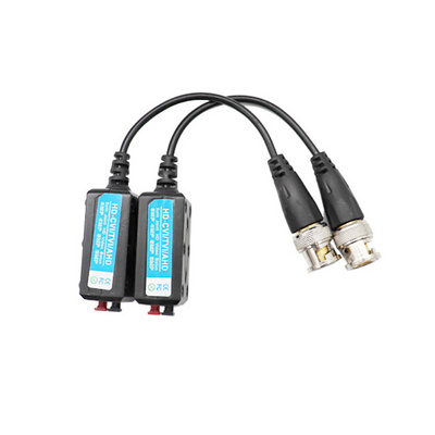 Audio balun hd/cvi/tvi/ahd/cvbs twisted pair transmitter BNC connector video balun for cctv accessories