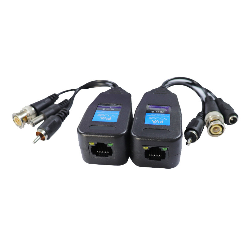 300m 3 in1 coaxial high-definition twisted pair transmitter 1080 PAHD CVI TVI video power bnc connector bnc balun