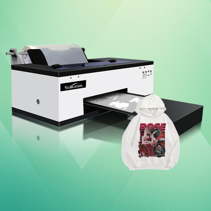 Sublicool Fast Speed Desktop A3 Direct To Film Printer DTF Printer with L1390 Printhead for T-shirt Custom Printing Machine