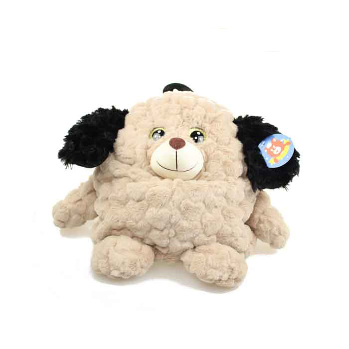 wholesale baby plush animal kids barking dog bag backpack