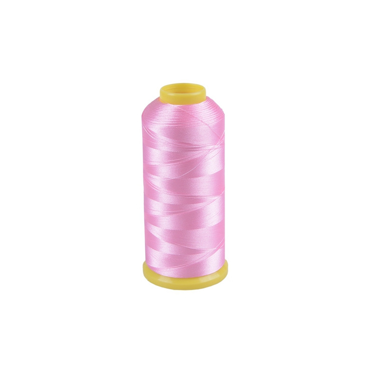 Cheap dope dyed polyester yarn 120/2 embroidery machine thread