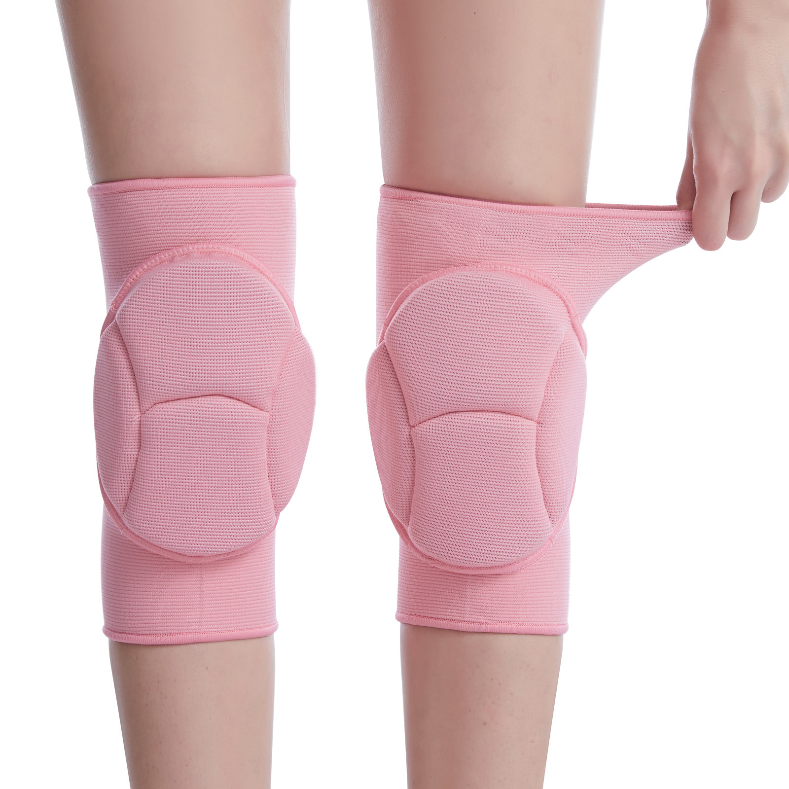 Sports knee pads Female dance dance kneel patella riding basketball volleyball running knitted warm protective gear