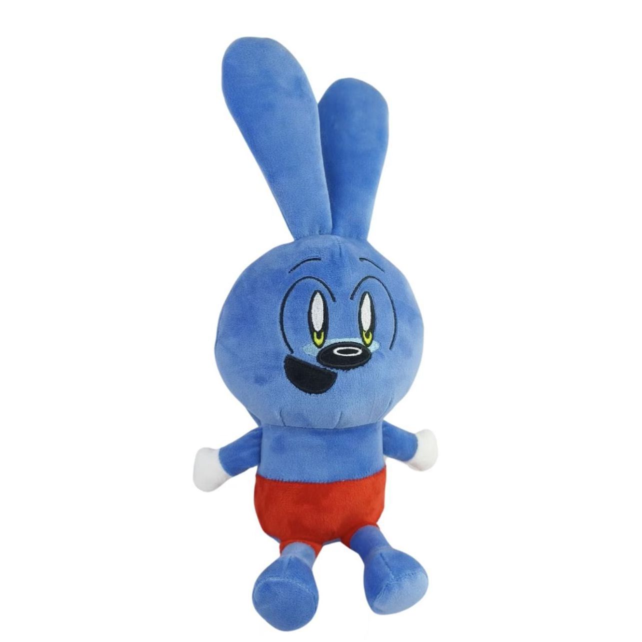 Riggy Monkey Plush Toys Blue Red Rabbit Doll Riggy Monkey Rabbit Stuffed Toy With Long Ear Anime Toys Riggy The Rabbit Monkey