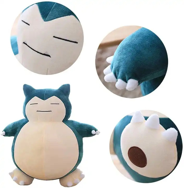 Custom Plush Toy New Cute Anime Plush Toys Stuffed Animal Cartoon Pocket Monster Birthday Gifts Home Decorations OEM Available