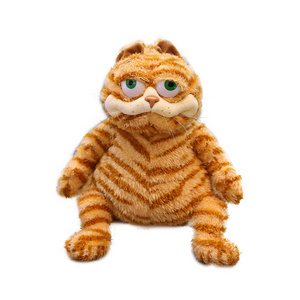 Wholesale Cute Garfield Gifts Toys Plush Pillows Yellow Cat Animal Cartoon Fat Cat Plush Dolls For Boys Girls