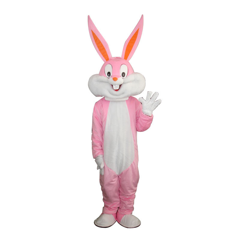 Cosplay Easter Party Bunny Animal Mascots Customized Adult Rabbit Bunny Mascot Costumes