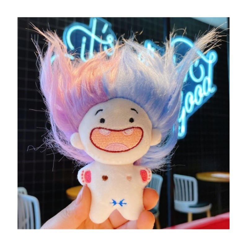 High quality small plush toy standing cotton doll custom 5cm 10cm game anime character cartoon plush kpop idol doll