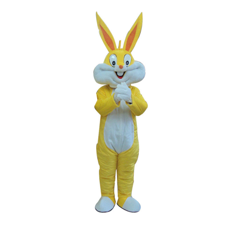 Cosplay Easter Party Bunny Animal Mascots Customized Adult Rabbit Bunny Mascot Costumes