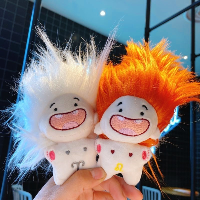 High quality small plush toy standing cotton doll custom 5cm 10cm game anime character cartoon plush kpop idol doll