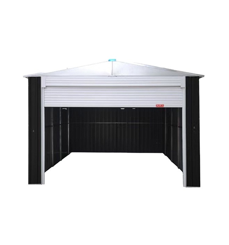 G1119-H200-2HP-H Hot sale DIY steel garage shed single garage