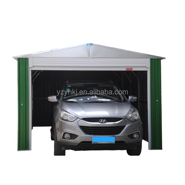 SG1419-H252-HR/H  Hot Sale Quality Assurance Metal Garage Building Kit Easily Assembled Single Car Garage Prefab warehouse