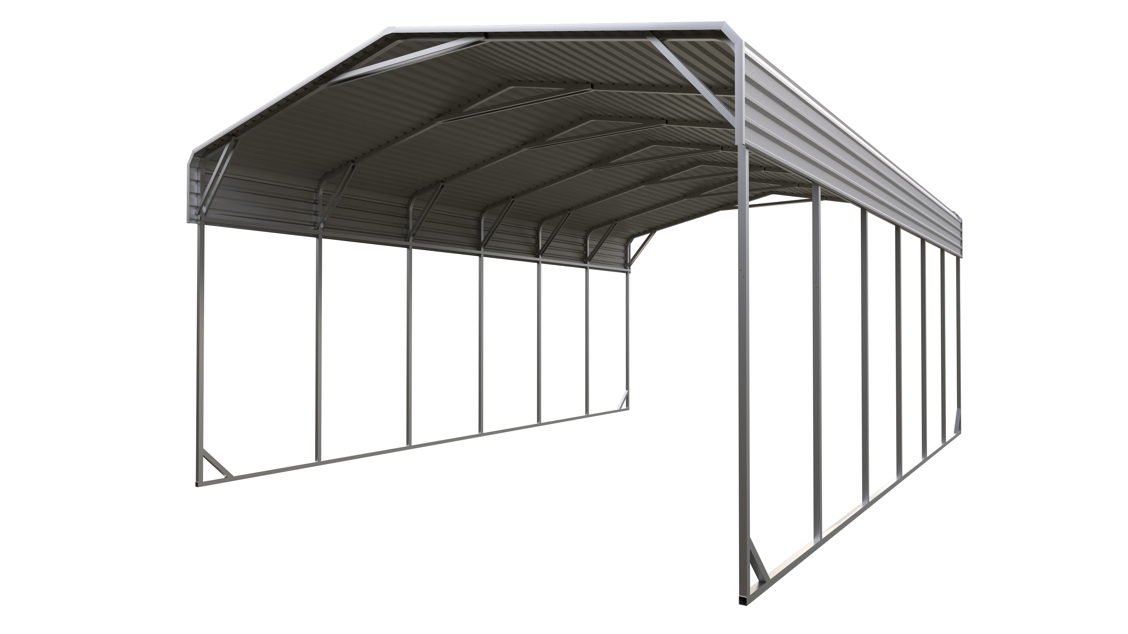 SGC2030 20x30ft double car metal carport steel carport metal frame carport