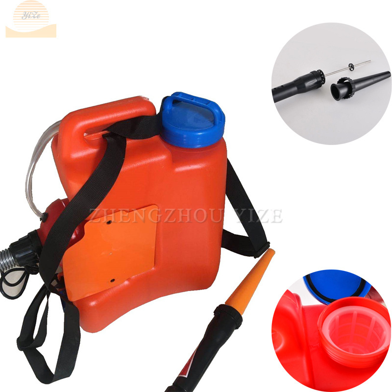 gas powered wireless fogging machine smoke fog gasoline engine pest control knapsack  ulv sprayer fogger machine