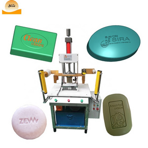 hydraulic laundry hand soap logo printer stamper pressing shaping machine manual bar soap molding and stamping machine