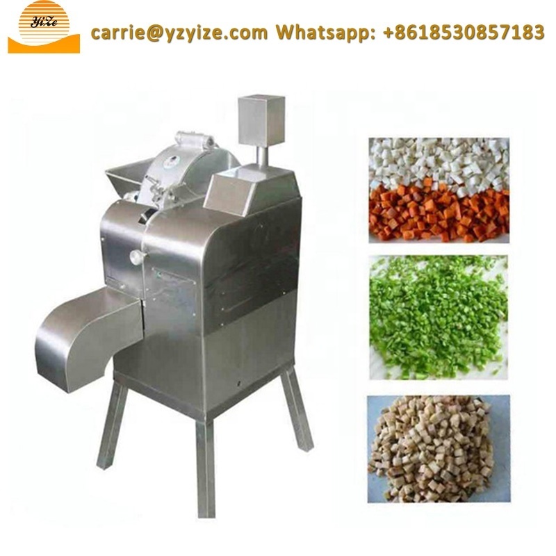 Commercial Vegetable Dicer cutter Tomotato Onion Cube dicing Cutting Machine