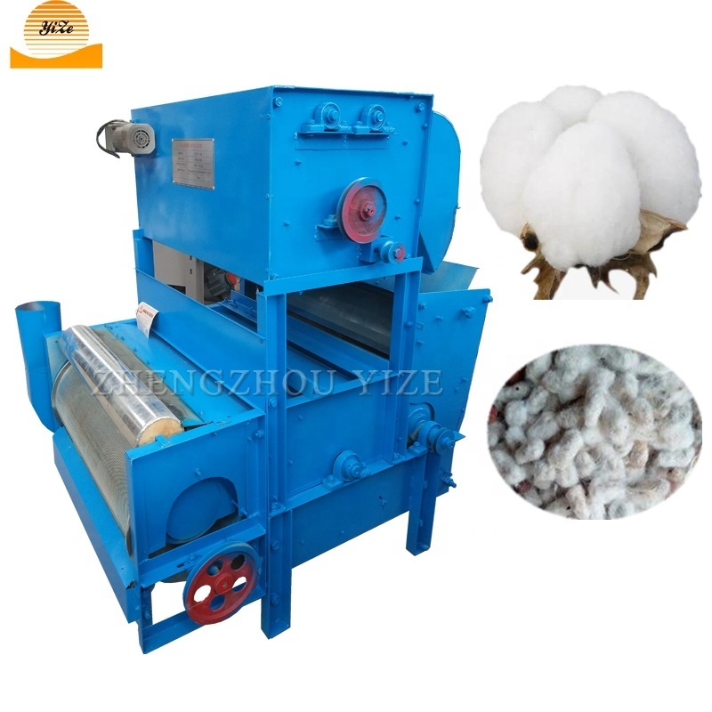 sawtooth small cotton ginning machinery cotton seed remover cotton pressing machine