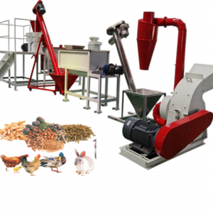 Animal feed production line Chicken Pig Rabbit Dog Food Maker Processing Pelletizer Machines Poultry Feed Pellet Making Machine