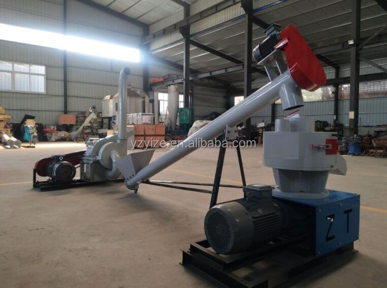 Small Wood Sawdust Grass Alfalfa Pellet Granule Machine to Make Corn Stalk Straw Hay Biomass Wood Pellets Making Machine Price