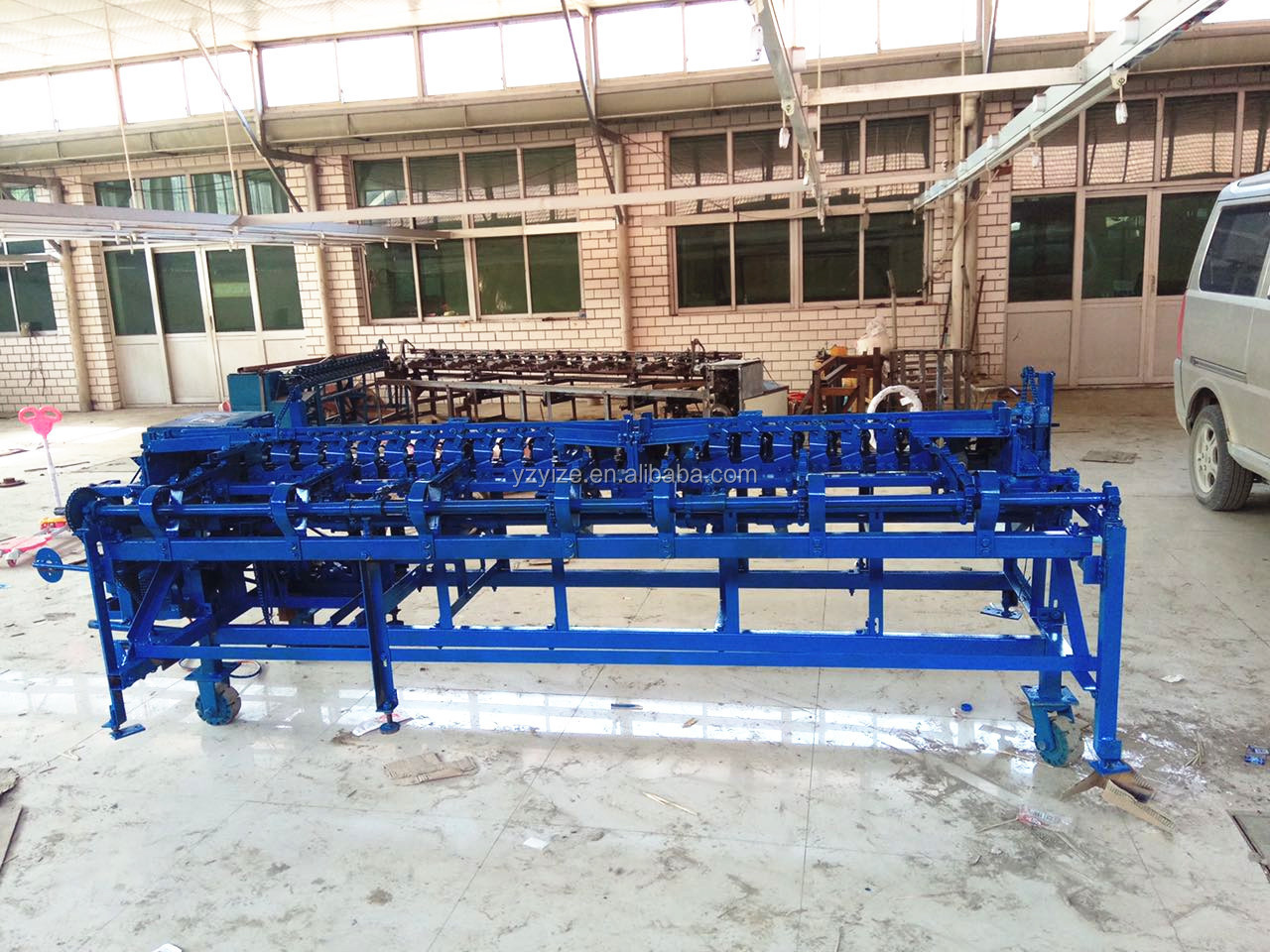 Automatic Industrial Curtain Weaving Reed Screen Knitting Machine for Straw Bamboo Curtain Sewing Machine For Sale