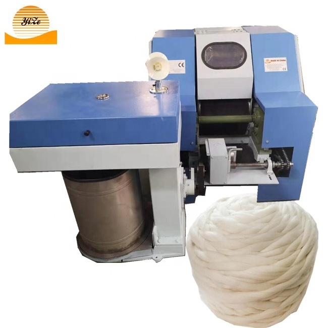 Automatic Laboratory Small Cotton Sliver Making Combing Spinning Mini Wool Carding Machine For Sale