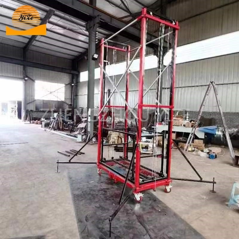 Removable Steel Tube Bracket Electric Lifting Scaffold System Steel Tube Bracket Platform Scaffolding for Construction