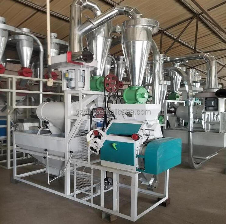 Commercial Electric Flower Corn Maize Grain Wheat Flour Making Milling Machine of Small Flour Mill Grinder Machinery With Price