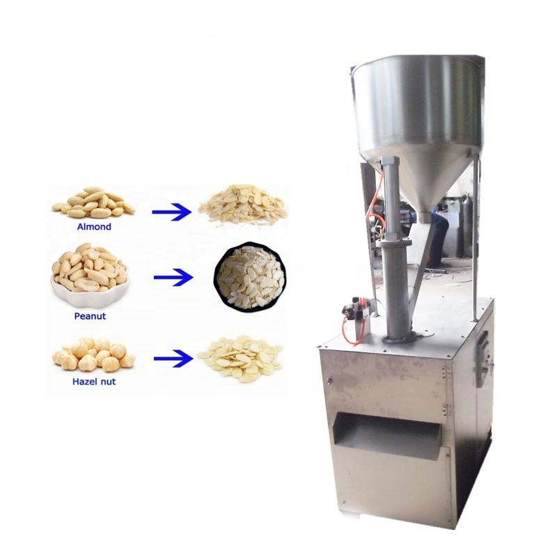 Electric almond slicing machine peanut slicer cutting machine